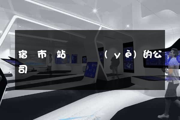 宿遷市網站設計專業(yè)的公司