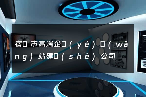 宿遷市高端企業(yè)網(wǎng)站建設(shè)公司