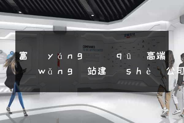 富陽(yáng)區(qū)高端網(wǎng)站建設(shè)公司