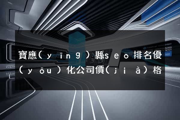 寶應(yīng)縣seo排名優(yōu)化公司價(jià)格
