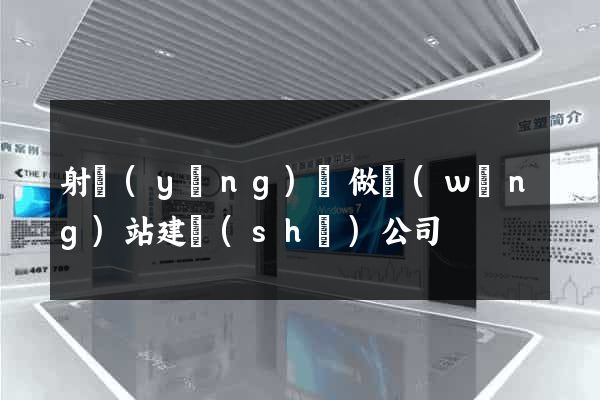 射陽(yáng)縣做網(wǎng)站建設(shè)公司