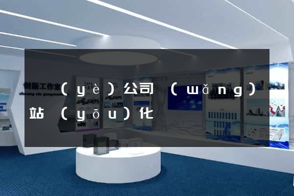 專業(yè)公司網(wǎng)站優(yōu)化