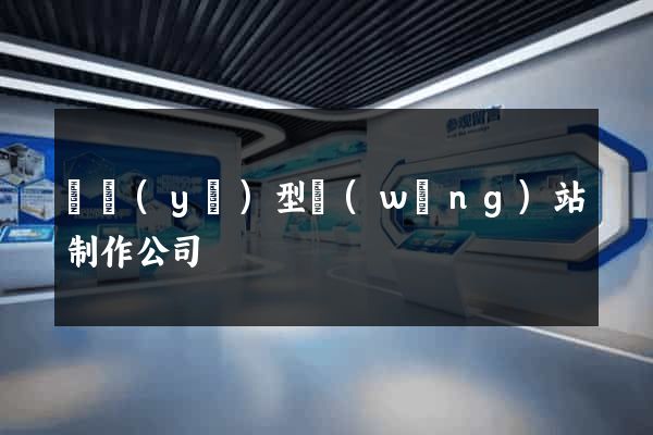 專業(yè)型網(wǎng)站制作公司