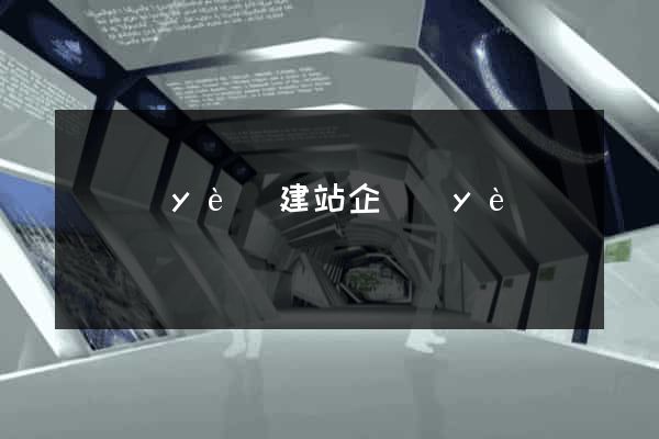 專業(yè)建站企業(yè)
