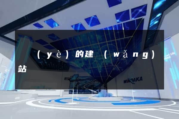 專業(yè)的建網(wǎng)站