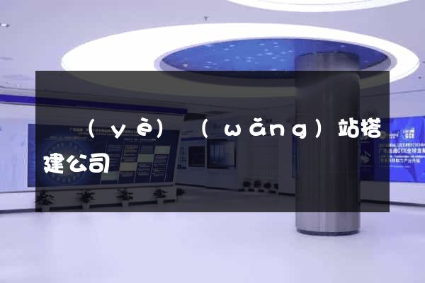 專業(yè)網(wǎng)站搭建公司