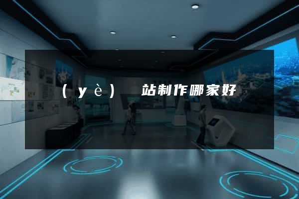 專業(yè)網站制作哪家好