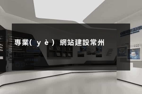 專業(yè)網站建設常州