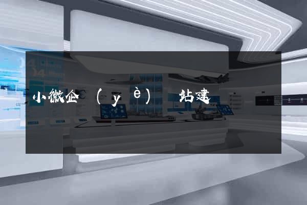 小微企業(yè)網站建設