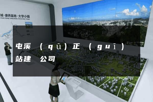 屯溪區(qū)正規(guī)網站建設公司