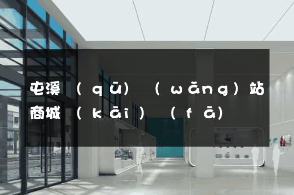 屯溪區(qū)網(wǎng)站商城開(kāi)發(fā)