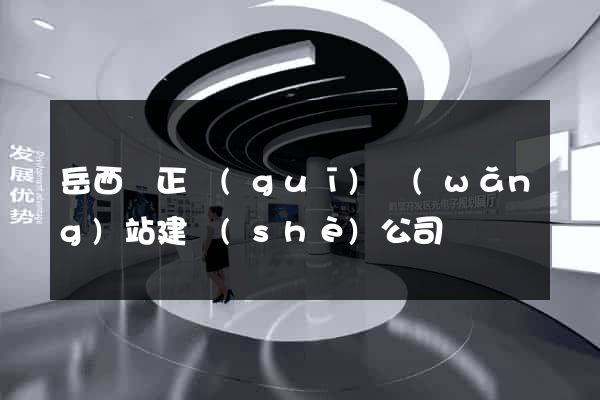 岳西縣正規(guī)網(wǎng)站建設(shè)公司