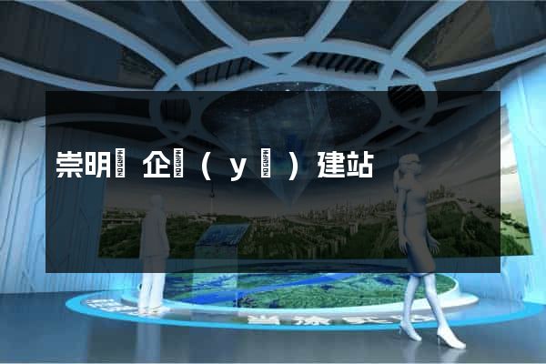 崇明縣企業(yè)建站