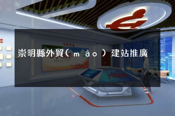 崇明縣外貿(mào)建站推廣