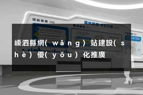 嵊泗縣網(wǎng)站建設(shè)優(yōu)化推廣