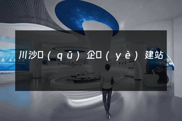 川沙區(qū)企業(yè)建站