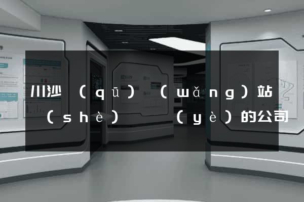 川沙區(qū)網(wǎng)站設(shè)計專業(yè)的公司