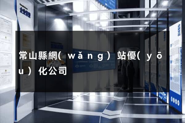常山縣網(wǎng)站優(yōu)化公司
