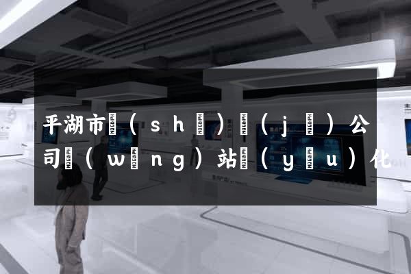 平湖市設(shè)計(jì)公司網(wǎng)站優(yōu)化