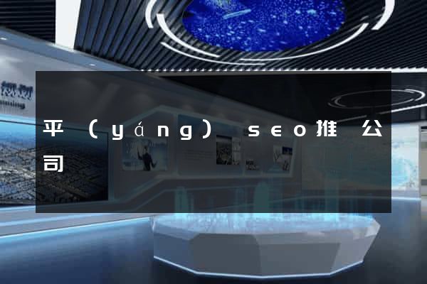 平陽(yáng)縣seo推廣公司