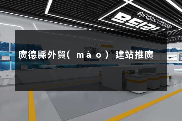 廣德縣外貿(mào)建站推廣