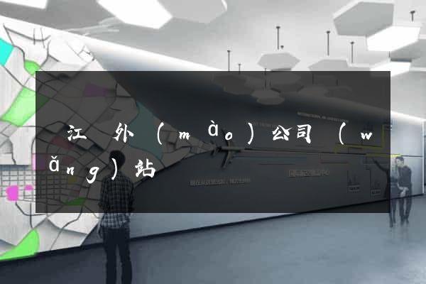 廬江縣外貿(mào)公司網(wǎng)站