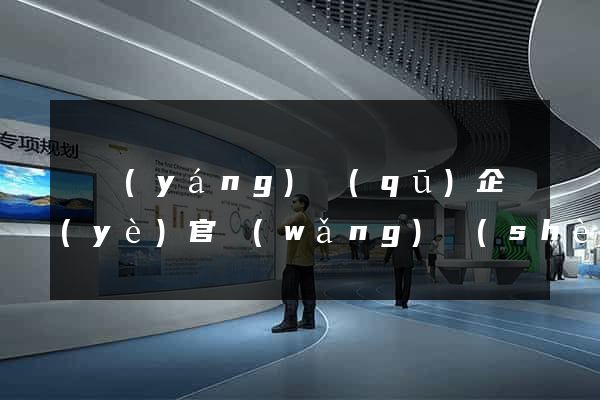 廬陽(yáng)區(qū)企業(yè)官網(wǎng)設(shè)計(jì)