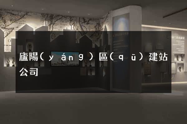 廬陽(yáng)區(qū)建站公司