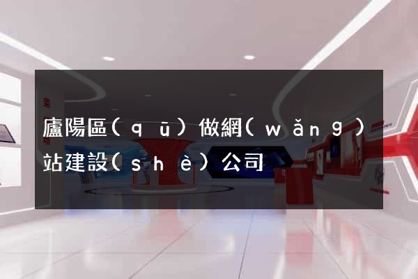 廬陽區(qū)做網(wǎng)站建設(shè)公司