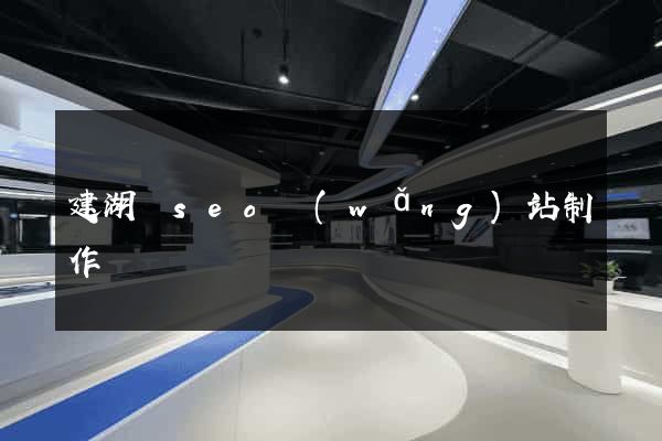 建湖縣seo網(wǎng)站制作