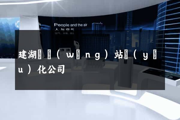 建湖縣網(wǎng)站優(yōu)化公司