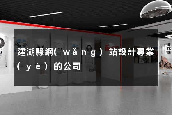 建湖縣網(wǎng)站設計專業(yè)的公司