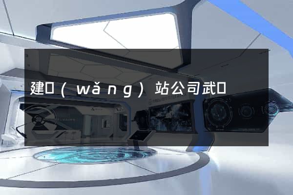 建網(wǎng)站公司武漢