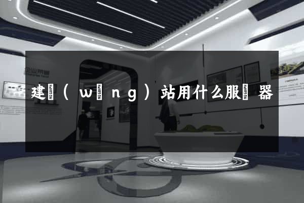 建網(wǎng)站用什么服務器