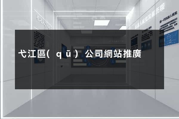 弋江區(qū)公司網站推廣
