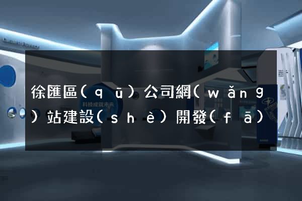 徐匯區(qū)公司網(wǎng)站建設(shè)開發(fā)