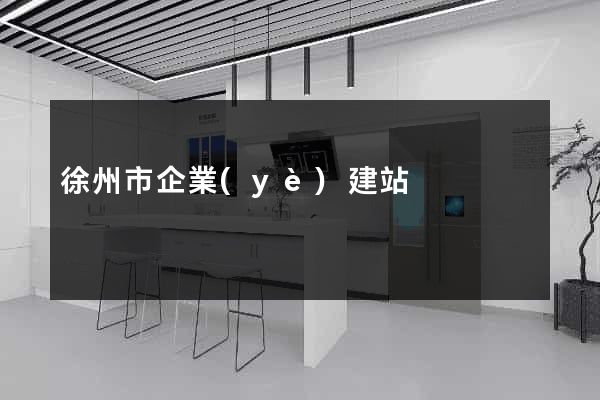 徐州市企業(yè)建站