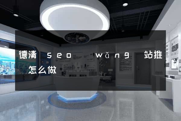 德清縣seo網(wǎng)站推廣怎么做
