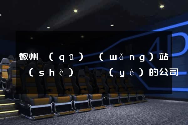 徽州區(qū)網(wǎng)站設(shè)計專業(yè)的公司