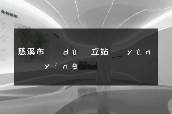 慈溪市獨(dú)立站運(yùn)營(yíng)