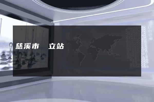 慈溪市獨立站運營