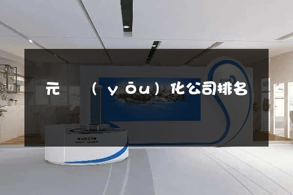 慶元縣優(yōu)化公司排名