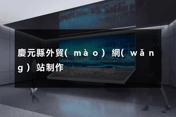 慶元縣外貿(mào)網(wǎng)站制作