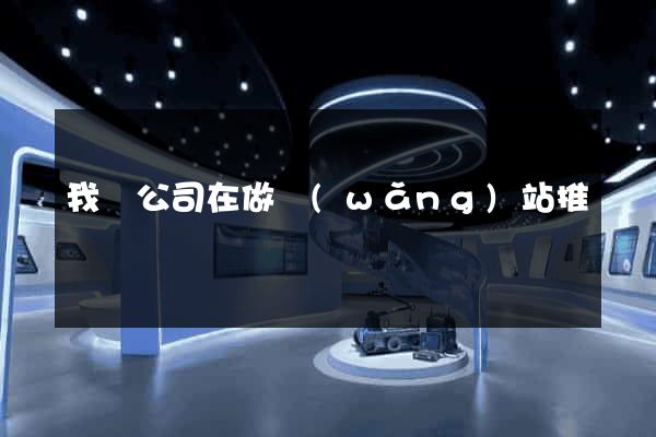 我們公司在做網(wǎng)站推廣
