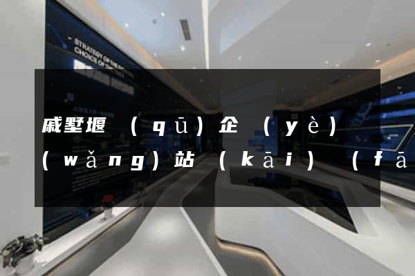 戚墅堰區(qū)企業(yè)網(wǎng)站開(kāi)發(fā)
