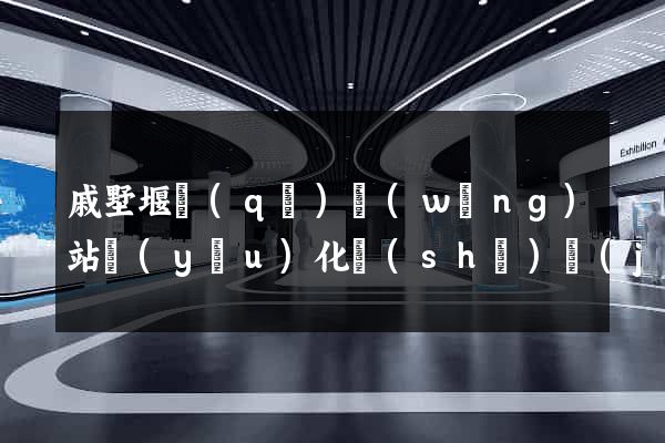 戚墅堰區(qū)網(wǎng)站優(yōu)化設(shè)計(jì)公司
