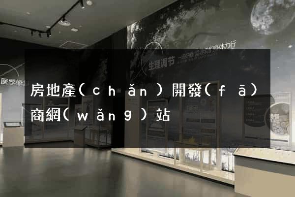 房地產(chǎn)開發(fā)商網(wǎng)站