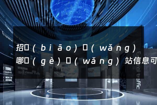招標(biāo)網(wǎng)哪個(gè)網(wǎng)站信息可靠
