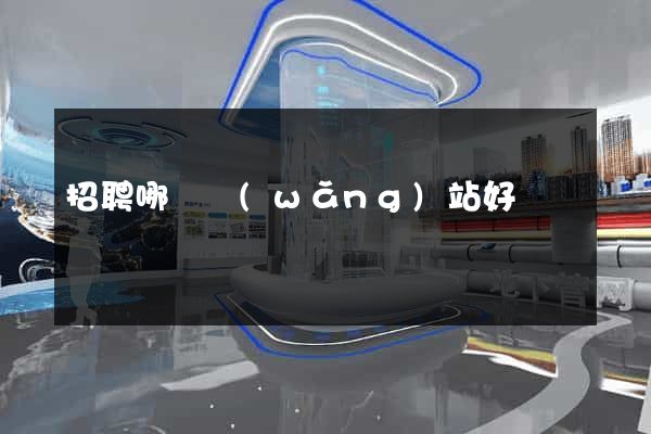 招聘哪個網(wǎng)站好點