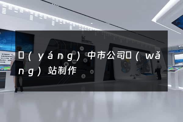 揚(yáng)中市公司網(wǎng)站制作